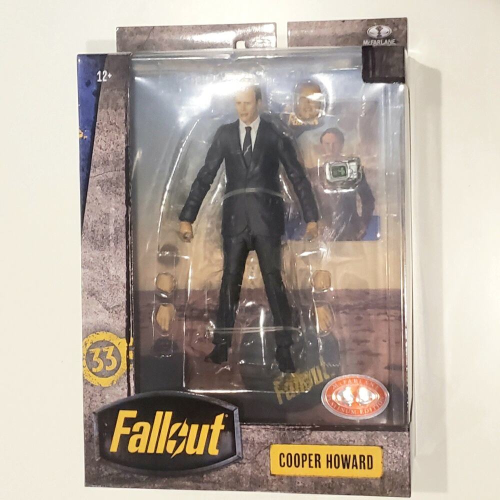 Fallout TV Series Cooper Howard Mcfarlane Platinum Edition Figure